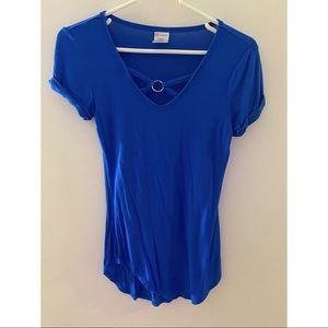 Blue Tunic Top